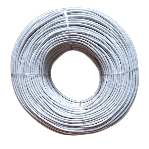 4 Mm Jeera White Mobile Charger Wire Body Material: Plastic