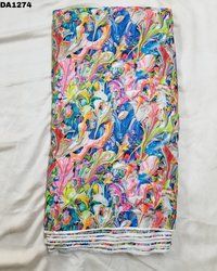 Diamond Silk Digital Print Fabric