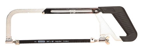 Silver & Black Stanley Mini Hacksaw-15-265-23