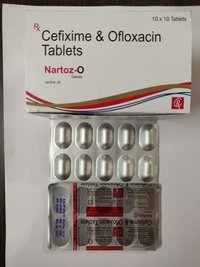 Cifixime and Ofloxacin tablets