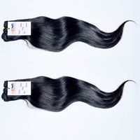 Natural Color Straight Human Hair Extensions