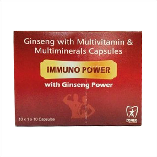 Ginseng With Multivitamin and Multiminerals Capsules With Ginseng Powder