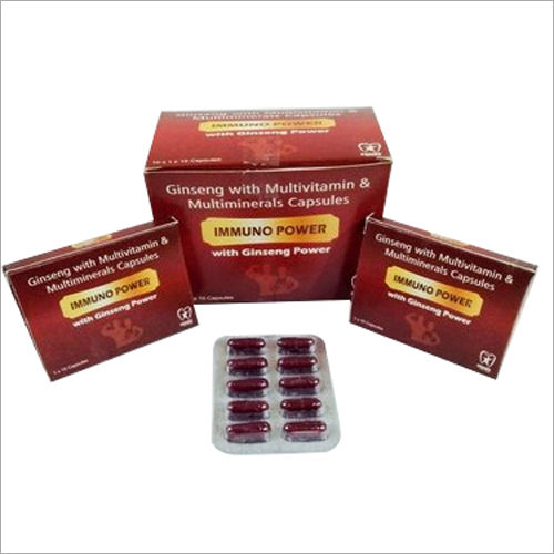 Ginseng With Multivitamin and Multiminerals Capsules