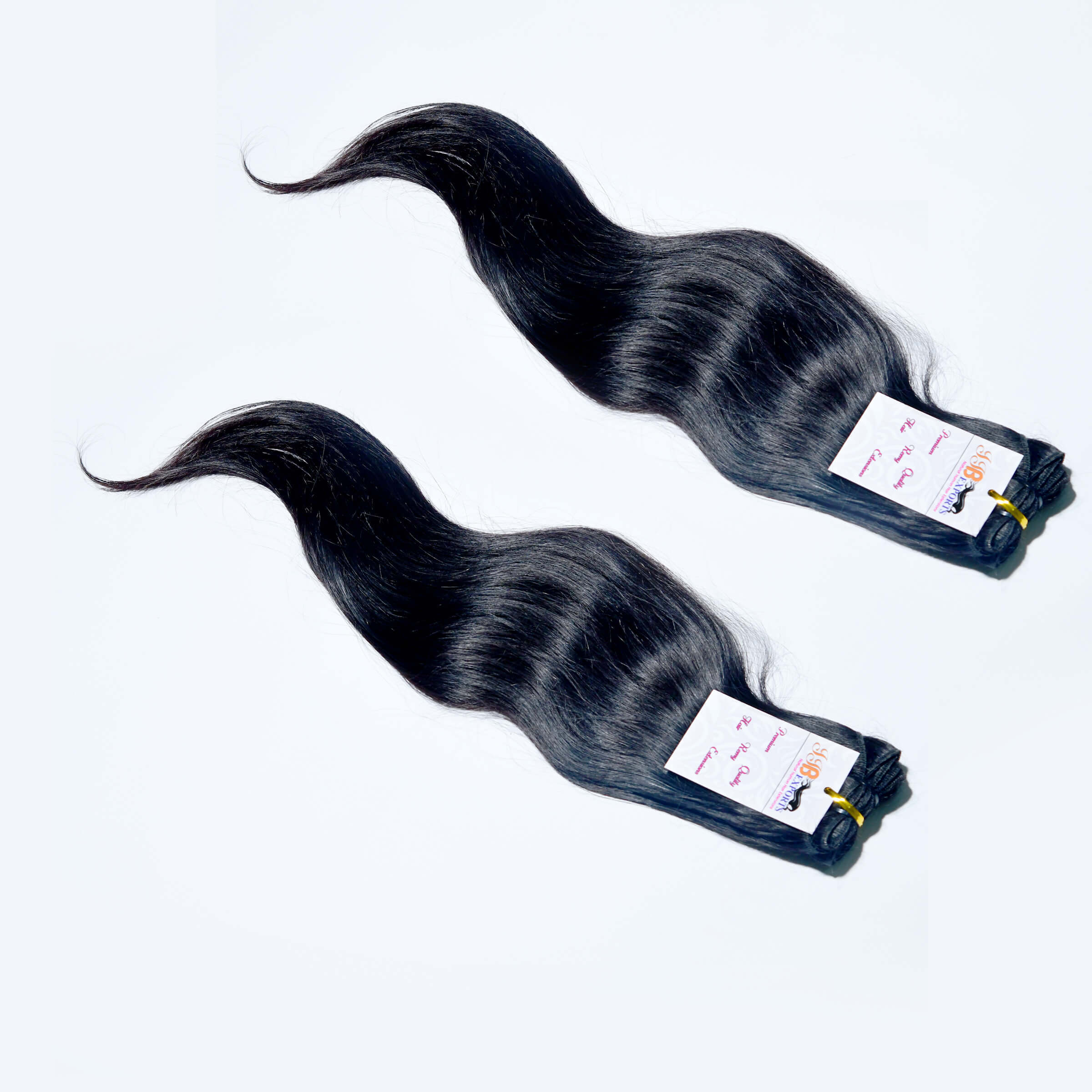 Indian Remy Cuticle Aligned Virgin Straight Human Hair Weave Bundles