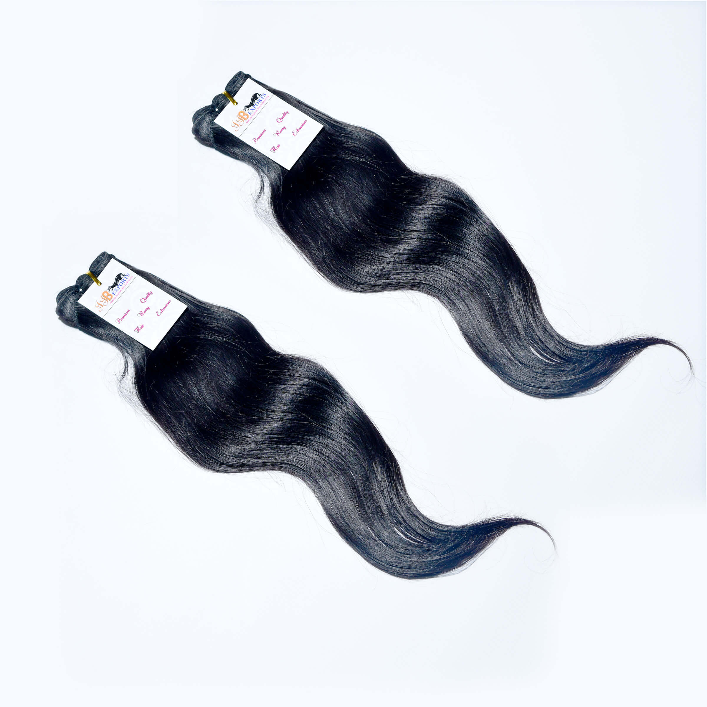 Indian Remy Cuticle Aligned Virgin Straight Human Hair Weave Bundles