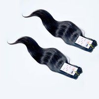 Raw Unprocessed Cuticle Aligned Brazilian 100% Natural Straight Machine Weft Hair Extensions