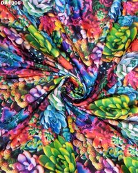 Flora Sartin Silk Digital Print Fabric