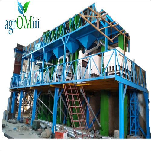 Steel Platform Rice Mill Machine