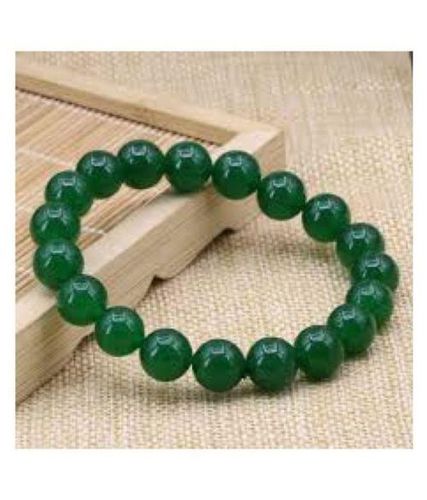 Natural Reiki Healing Green Jade Crystal Bracelet For Man Gender: Unisex