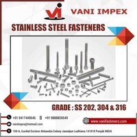 Stainless Steel Fasteners - M6 To M24, Ss 304/316, Full Thread Hexagonal, Polished Finish, Hard, Industrial Quality, Diameter Range: M12 To M42, Length: 20mm To 1000mm