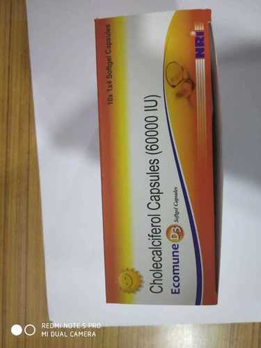 Ecomune D3 Softgel Capsules