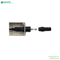 1500VDC 50A Solar Panel Fuse Connectors Male Connector IP68 Waterproof  With TUV Certificate For Combiner Box
