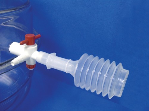 Vacuum Pressure Indicator - Thermoplastic Elastomer, 44mm Size , White Plastic, 230V Voltage