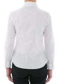 Easy Care Poplin Long Sleeve Shirt White