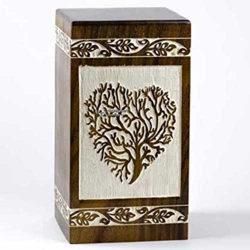 wooden cremation urns