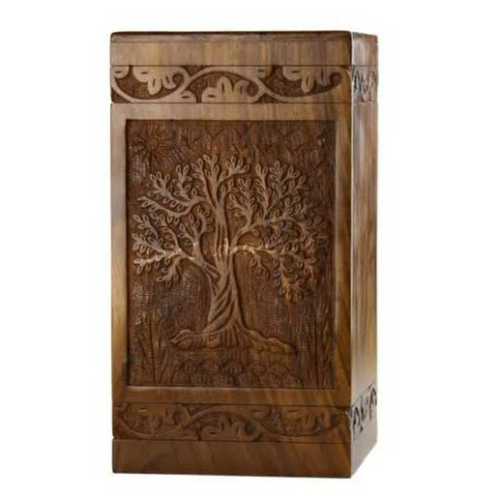 wooden cremation urns
