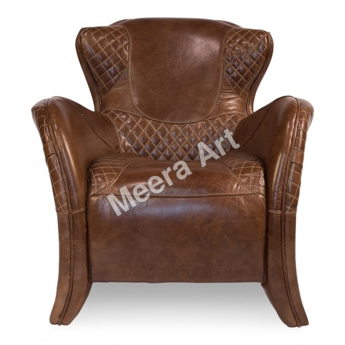 One Seater Leather Sofa