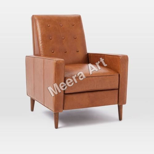 One Seater Leather Sofa