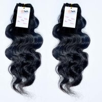 Raw Unprocessed Natural Remy Indian Body Wave Wavy Curly Human Hair
