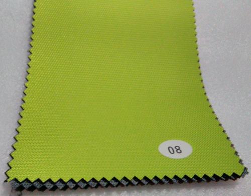 Plain Green PU Coated Canvas