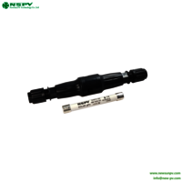 TUV standard detachable fuse connector IP67 solar PV4.0 solar Fuse connector for solar system 1500VDC