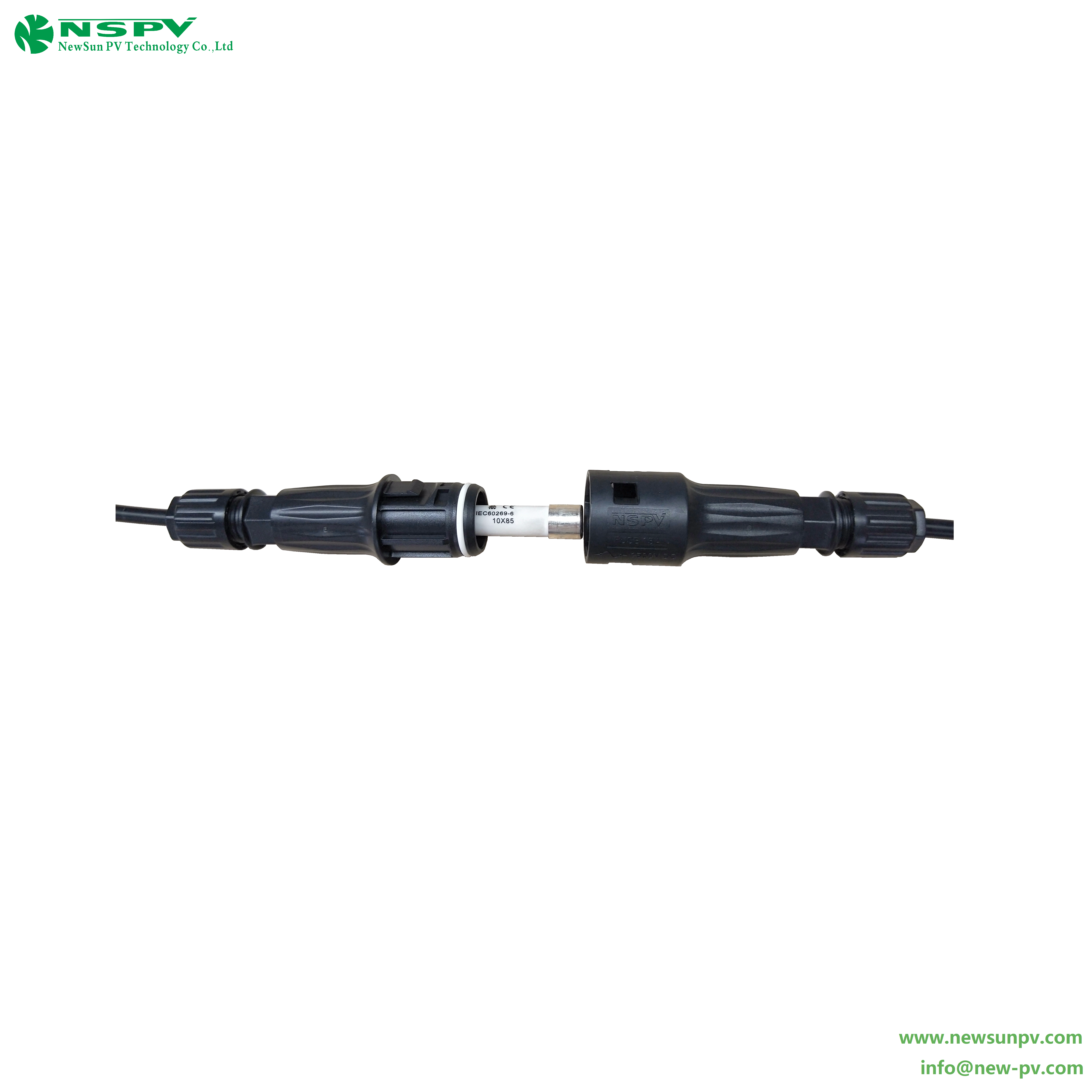 TUV standard detachable fuse connector IP67 solar PV4.0 solar Fuse connector for solar system 1500VDC