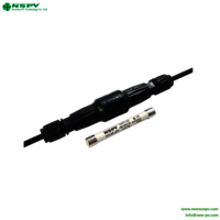 TUV standard detachable fuse connector IP67 solar PV4.0 solar Fuse connector for solar system 1500VDC