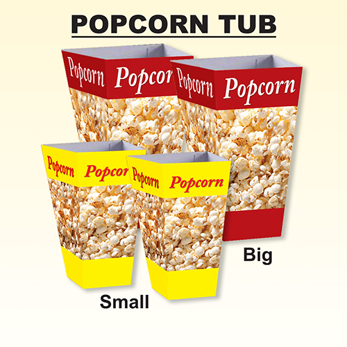 Paper Popcorn Tube