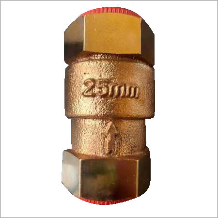 Gun Metal Vertical Check Valve Application: Pipe Fittings