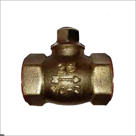 Gun metal horizontal check valve