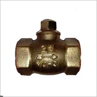 Gun Metal High-pressure Horizontal Check Valve - Color: Golden