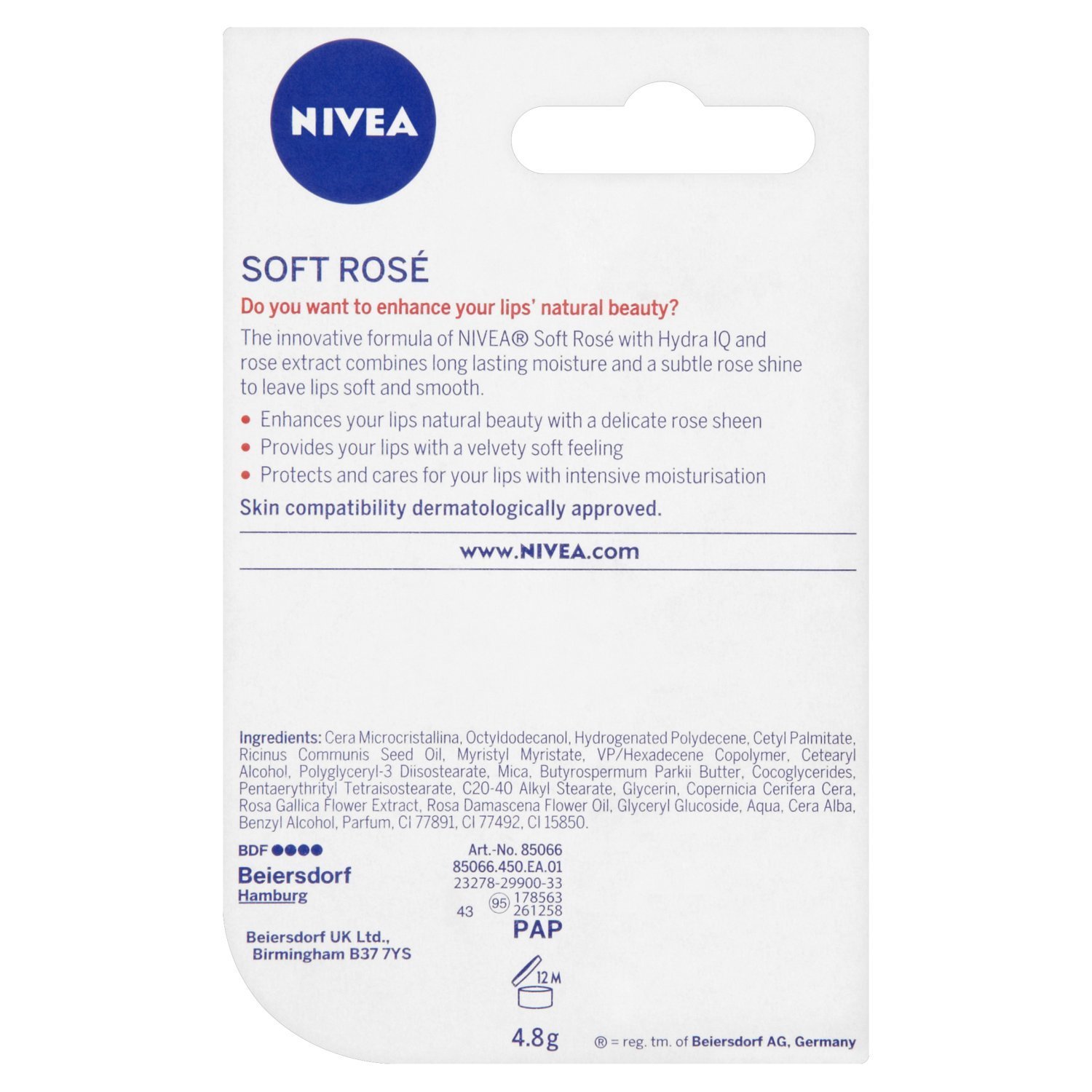 Soft Rose Lip Balm