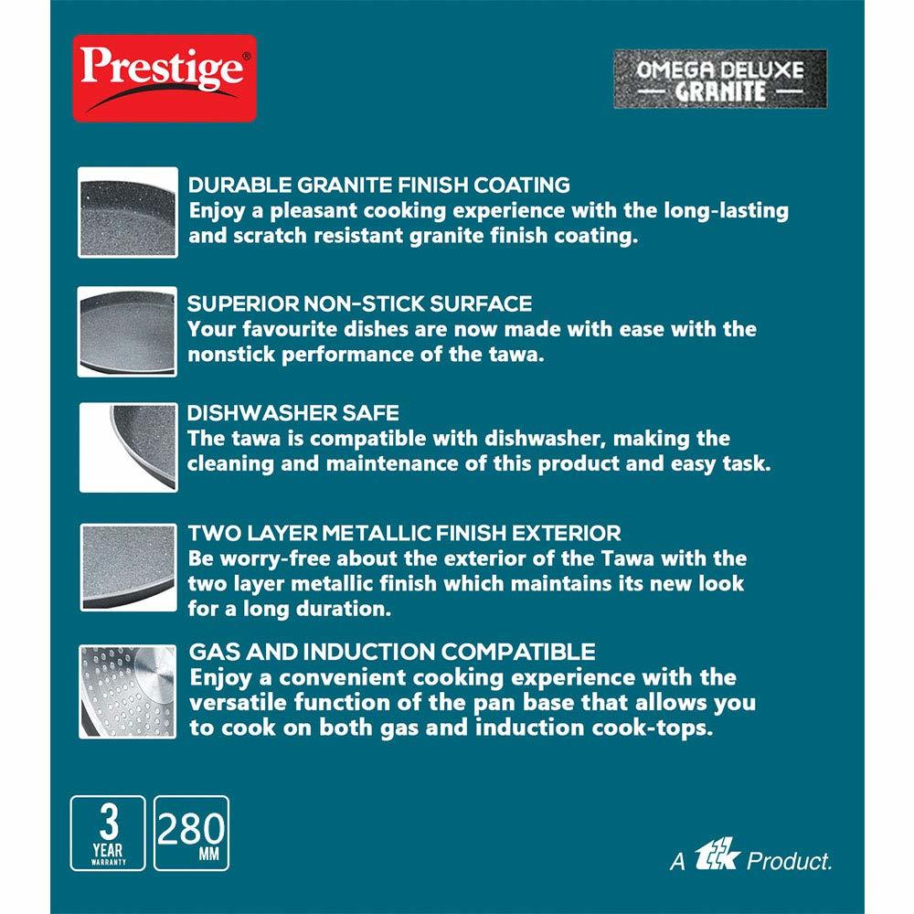 Prestige Omega Deluxe Granite Dosa Tawa