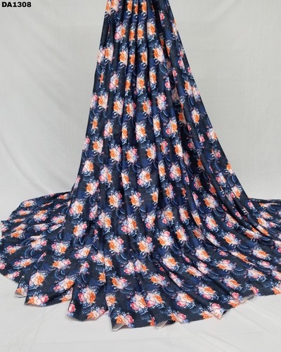 Twill Silk Digital Print Fabric