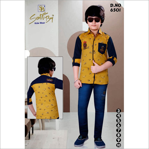 Boys Fancy Pant Shirt at 400.00 INR in Ulhasnagar