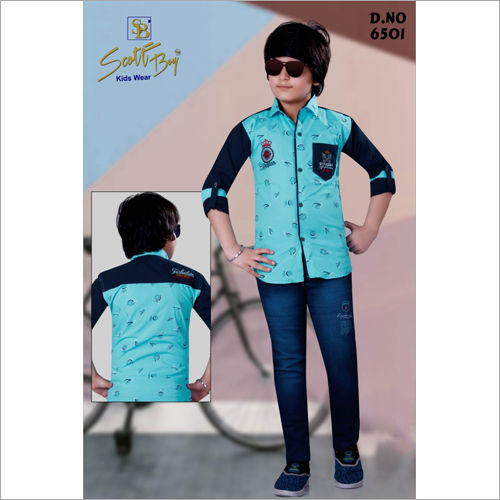 Boys Fancy Pant Shirt