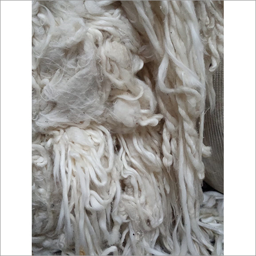 White Synthetic Fibre Waste
