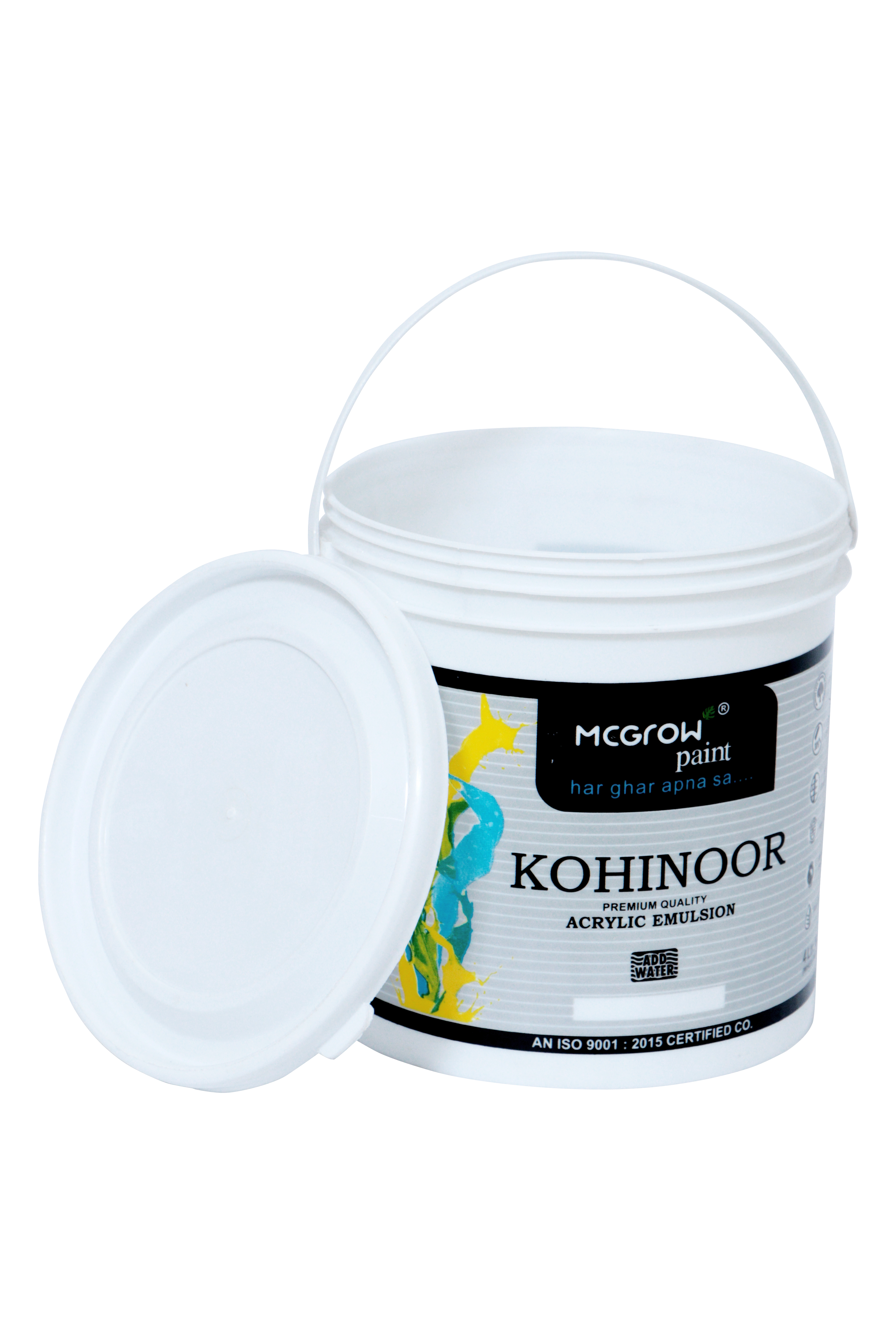 4Ltr Printed Paint Bucket