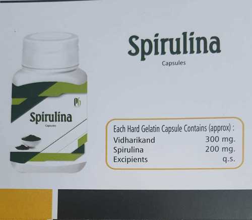 Spirulina Capsule By BIOGEM HEALTHCARE