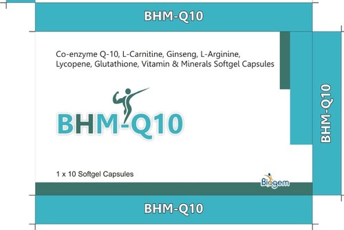 Coenzyme Q 10mg By BIOGEM HEALTHCARE