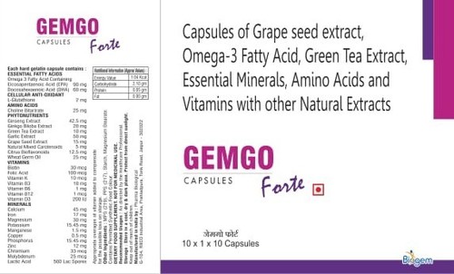Omega 3 Grape Seed Amino Acid Green Tea Extract