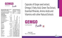 Omega 3 Grape Seed Amino Acid Green Tea Extract