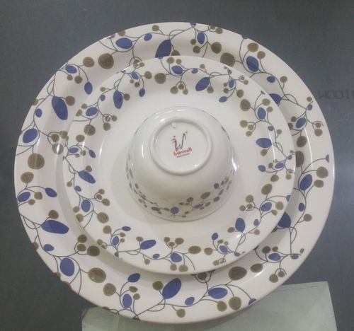 Melamine Plates & Bowl Set