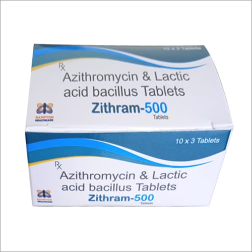 Azithromycin And Lactic Acid Bacillus Tablets