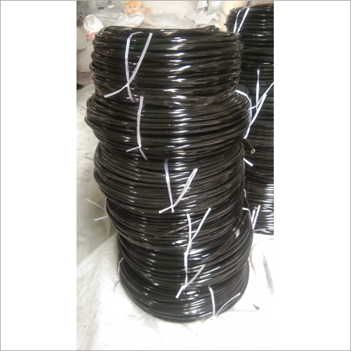 Black PVC Helmet Beading - Plastic, 11mm Thick | Rigid Hardness, Black Color, Engineered for Helmet Application