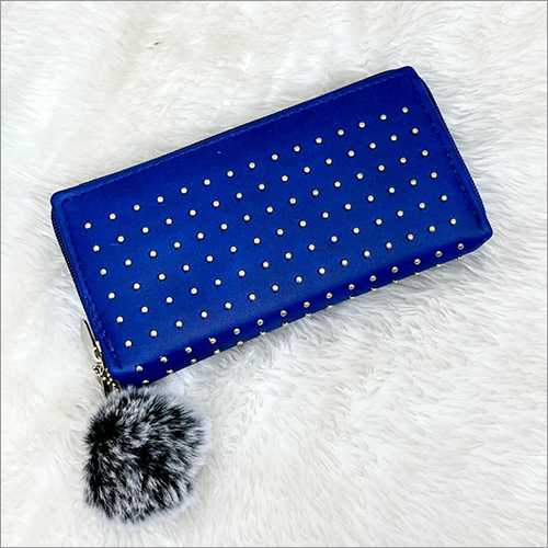 Blue Ladies Fancy Wallet