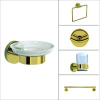 Gold Finish Bath Accessories