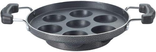 2 Kgs Cast Iron Paniyaram Pan Pits, For Restaurant, Cookware