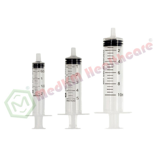 Sterile Syringes Without Needle For Single Use