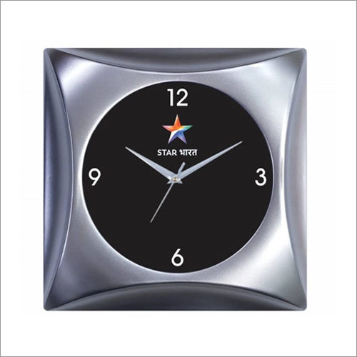 Silver Shine Wall Clock